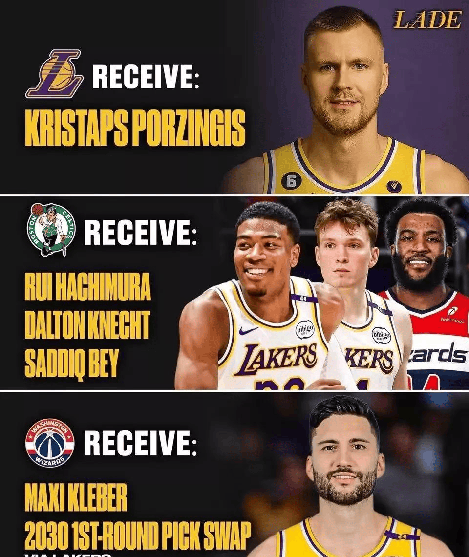  波尔津吉斯加盟湖人 